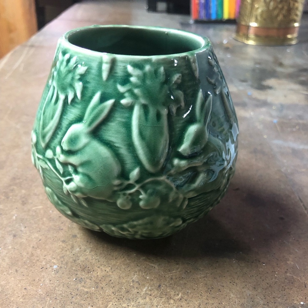 Adorable bunny bowl! Bordallo Pinneiro. - Picture 3 of 5